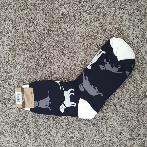 Lazy One Bat Dog Crew Sock Size 10-13 NWT - Picture 4 of 5